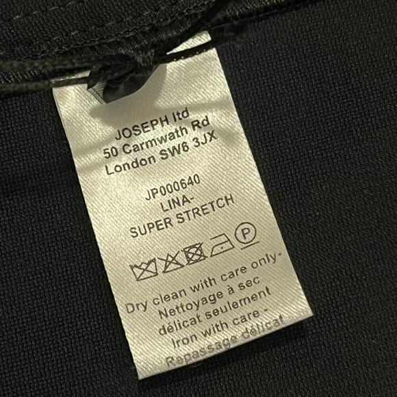 Joseph Lina Super Stretch Knit Midi Dress In Black NWT - Picture 7 of 10